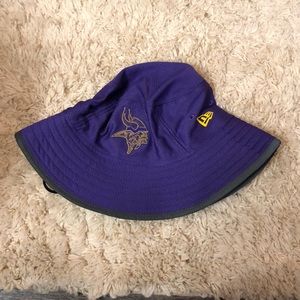 Worn Minnesota Vikings Bucket Hat 